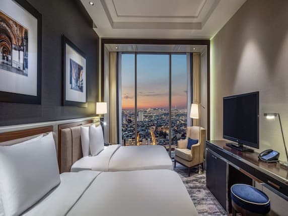 Deluxe Room, 2 Twin Beds, Sea View