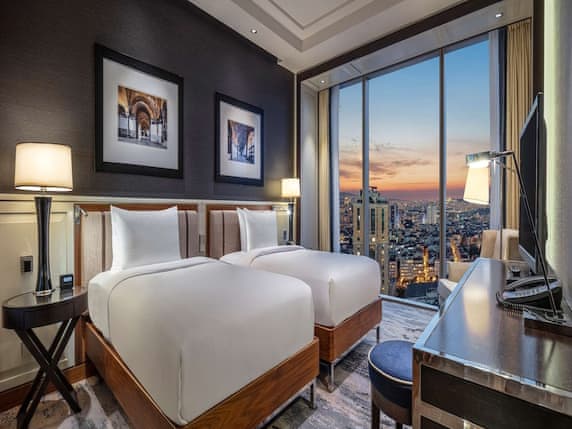 Deluxe Room, 2 Twin Beds, Sea View