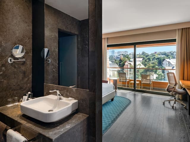 Superior Room, Balcony, Pool View