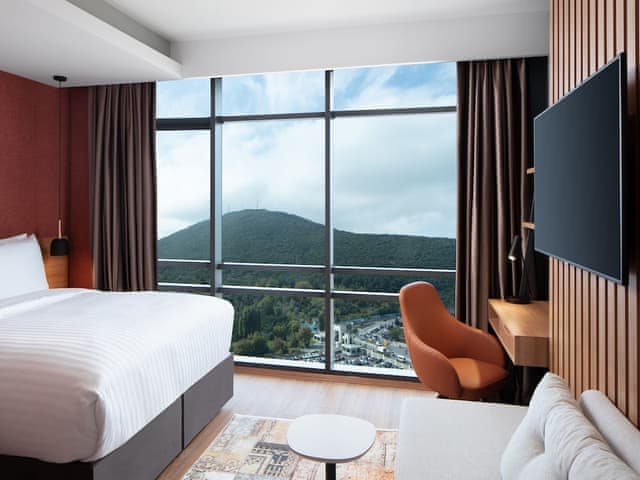 Studio, 1 Queen Bed with Sofa bed, City View