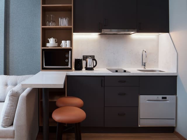 Studio, 1 Queen Bed with Sofa bed