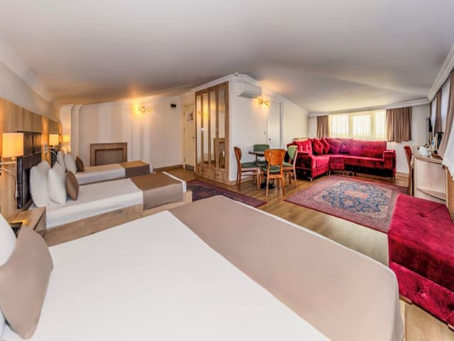 Family Studio, Multiple Beds, Sea View