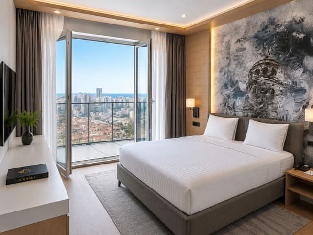 Junior Suite, 1 King Bed, Non Smoking, Balcony
