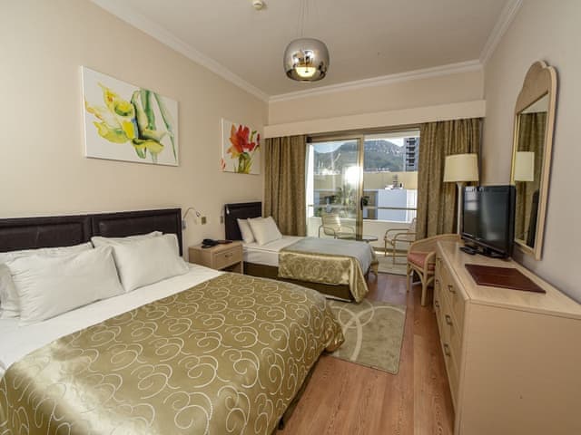 Delüks Dört Kişilik Oda, Balkonlu, Bahçe Manzaralı