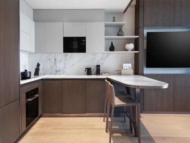 Serene One Bedroom Residence, Executive lounge access, 1 King, Sea view, Balcony