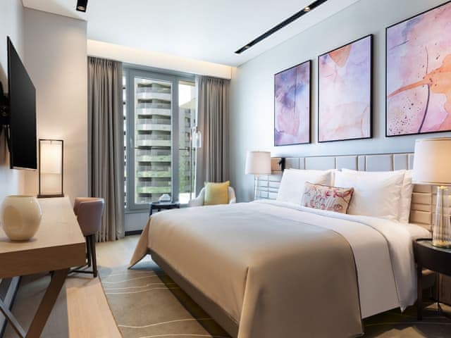 Serene One Bedroom Residence, Executive lounge access, 1 King, Sea view, Balcony