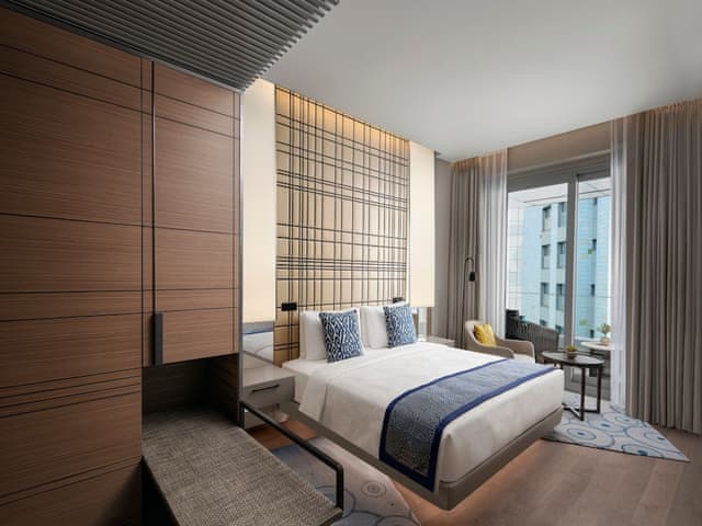 Deluxe Şehir Manzaralı King Yataklı Oda