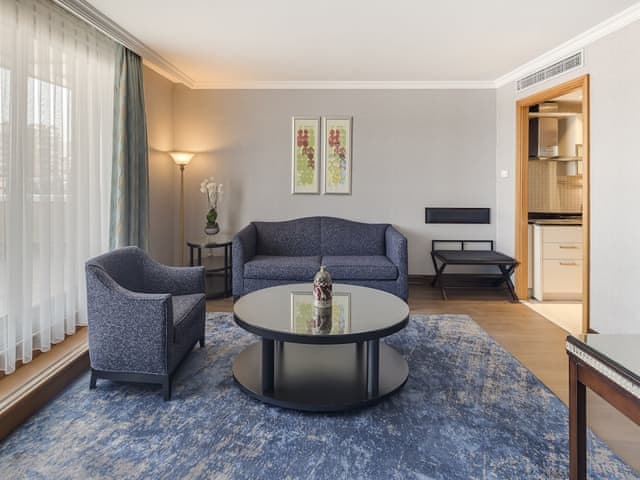 Executive Suite, 1 King Bed with Sofa bed, Kitchen, City View