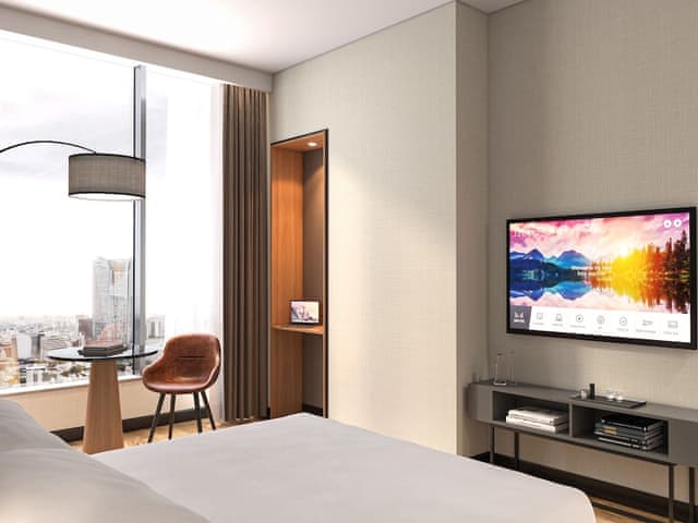 Deluxe Room, 1 King Bed with Sofa bed, City View