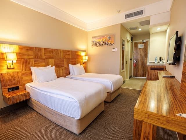 Standard Room, Non Smoking (3 Twin or 1 French Bed and 1 Single)