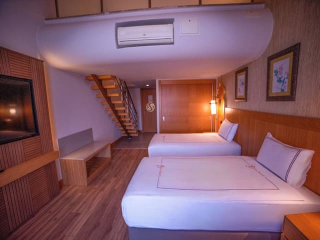 Family Duplex, Garden view