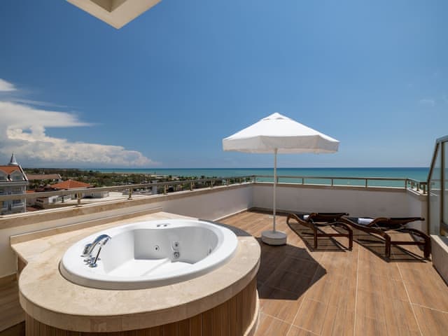 Honeymoon Suite, Jetted Tub, Partial Sea View
