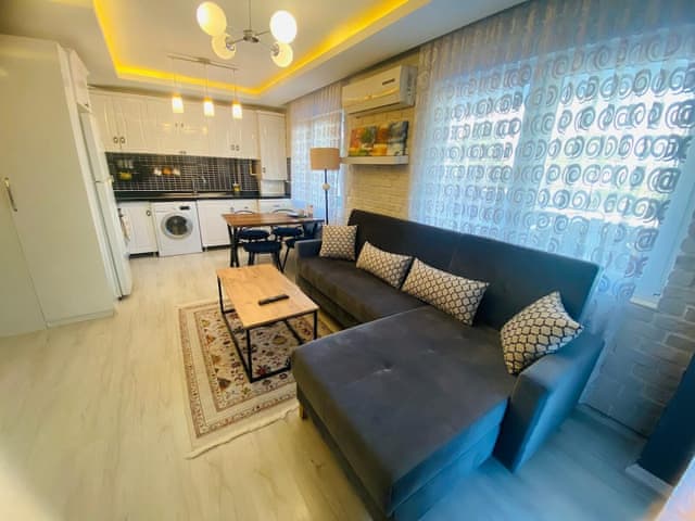 Duplex Apartment with Balcony and Pool View