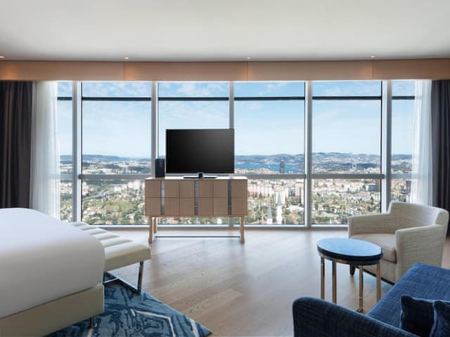 Suite, 1 Bedroom, Kitchenette, Partial Sea View (Tower)