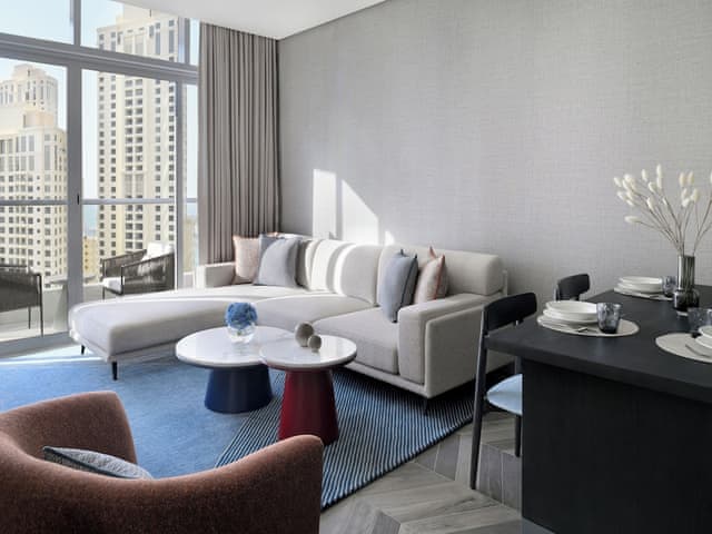 Room, 2 Bedrooms, Balcony (Residence, JBR View)