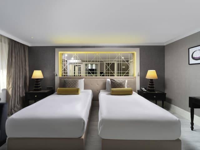 Family Room, 2 Double Beds, Connecting Rooms, City View