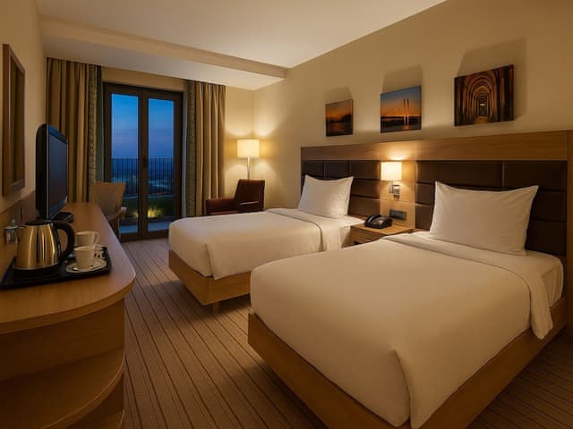 Twin Room, Sea view