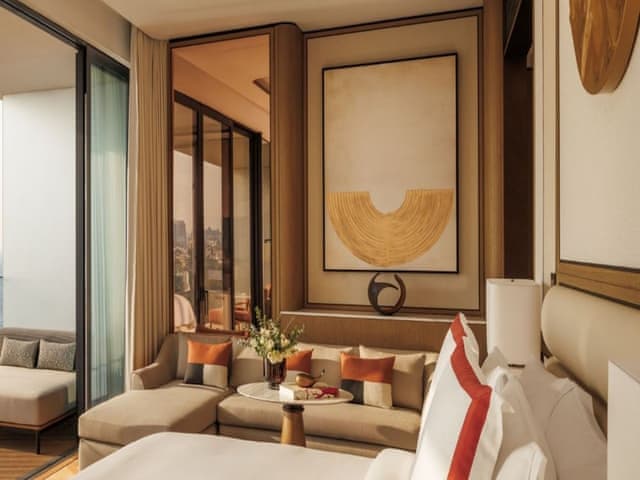 Marina Terrace Room with Marina & Dubai Skyline Views - includes Large Private Terrace (22 sqm)