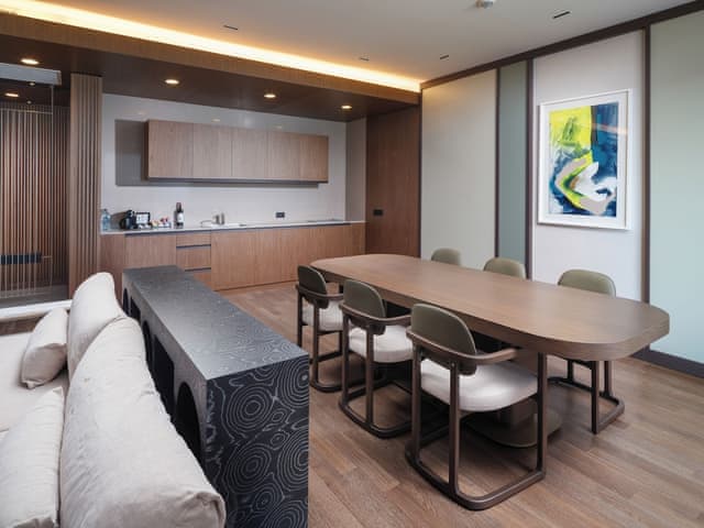 Presidential Süit 3 Yatak Odalı & Özel Havuz Deniz Manzaralı (Topluluk Alanı)