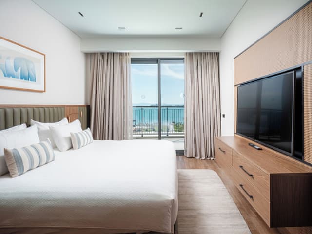 Presidential Süit 3 Yatak Odalı & Özel Havuz Deniz Manzaralı (Topluluk Alanı)