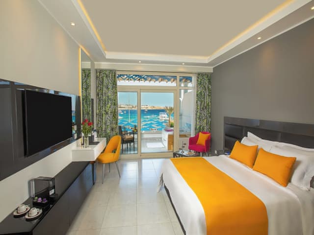 Deluxe Double Room, 1 King Bed, Beach View