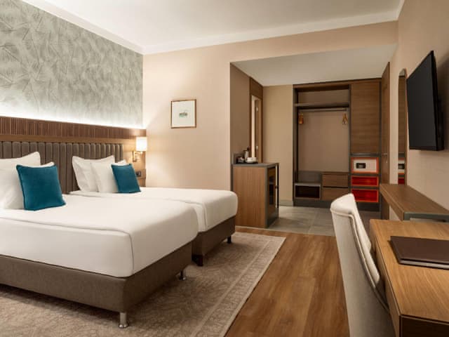2 Single Beds, Standard Room, Inside Hall