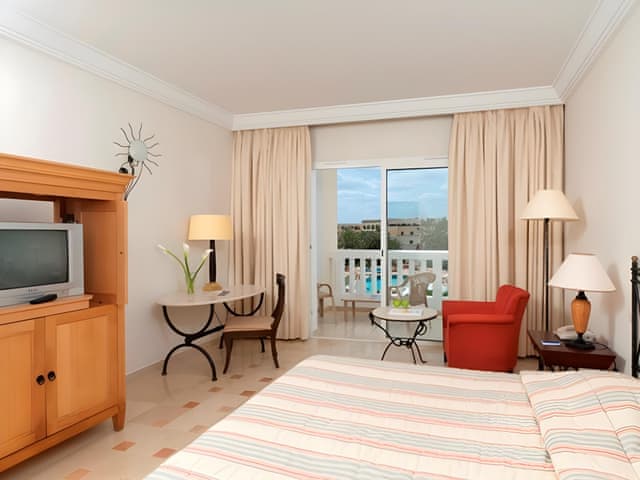 Chambre Twin avec vue sur le jardin