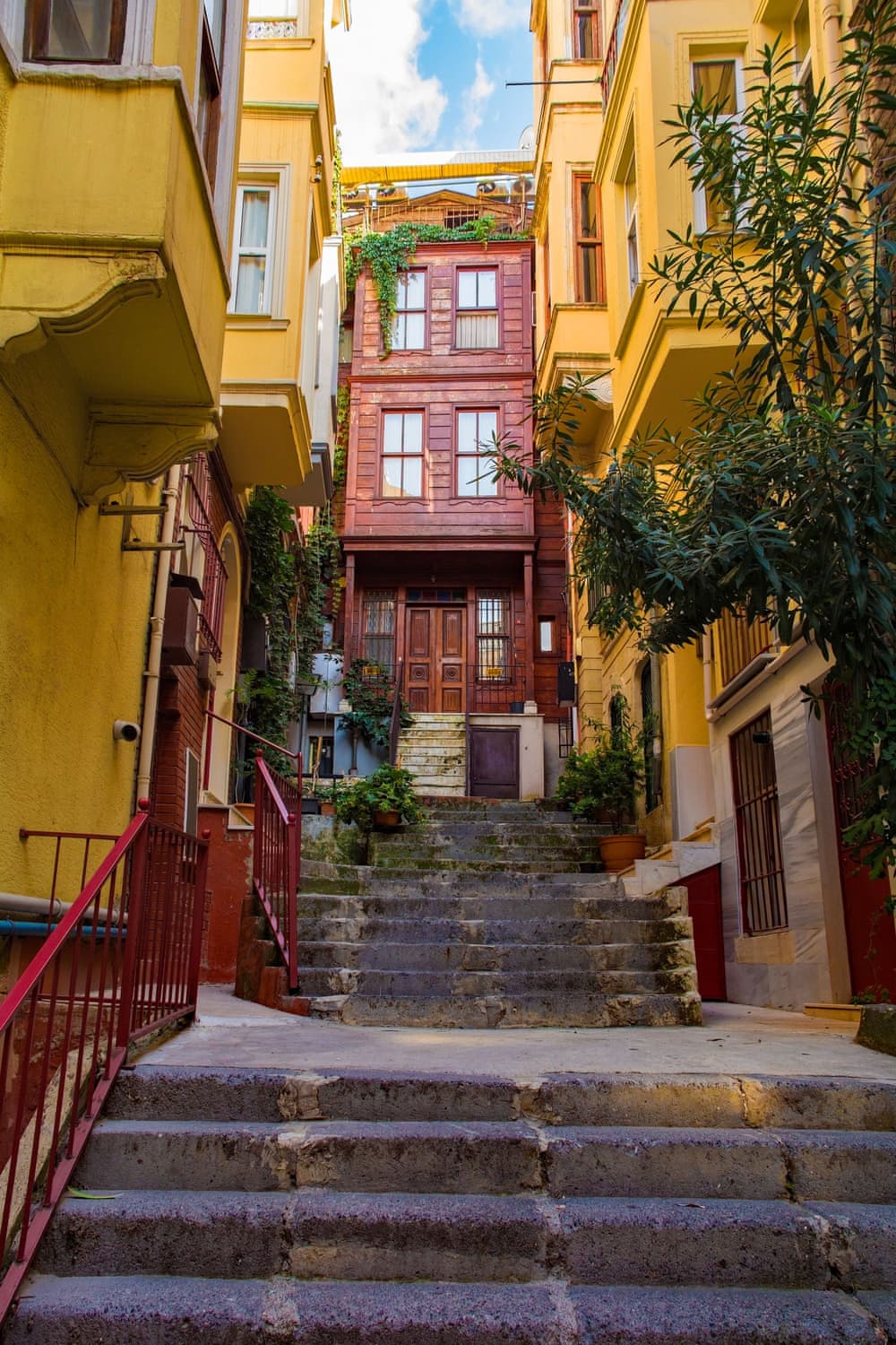 Rue Pittoresque dans le quartier de Beyoglu