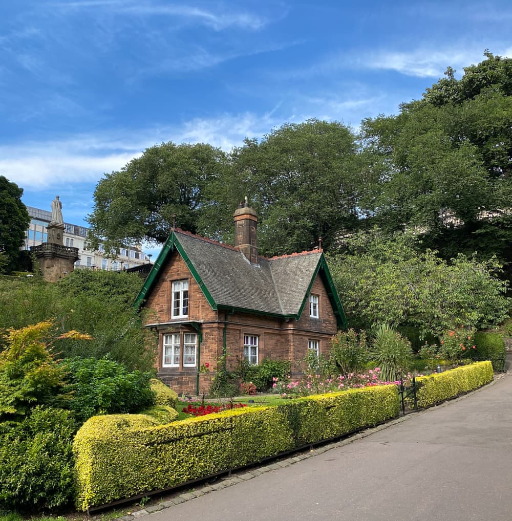 Head Gardener’s House in Princes Street Gardens
