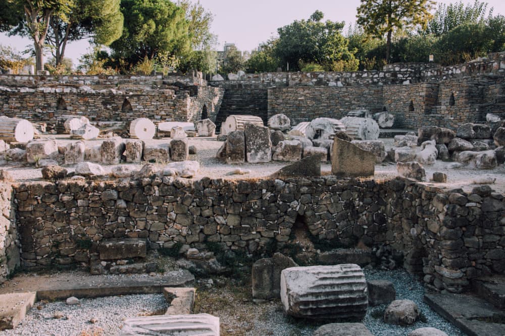 Mausolos-Grabmal in Bodrum