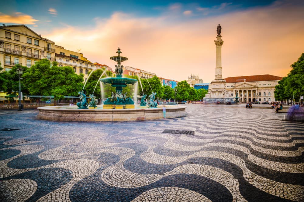 View of Rossio Square