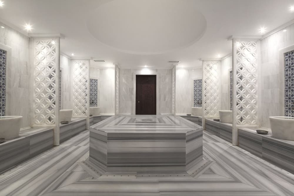 Hammam in one of the thermal resorts of Afyon