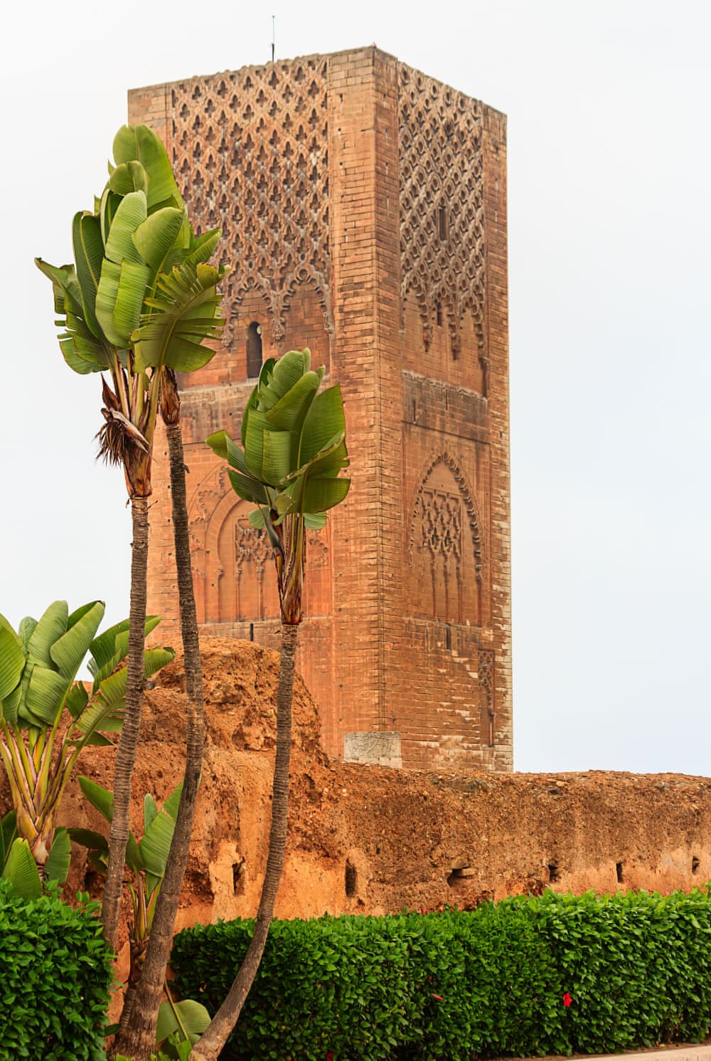 Hassan Mosque in Rabat