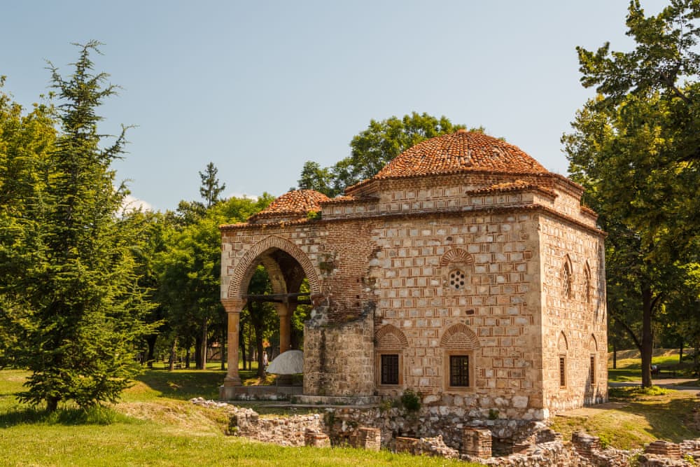 Bali Bey Mosque, an example of Ottoman architecture in Nis, Serbia
