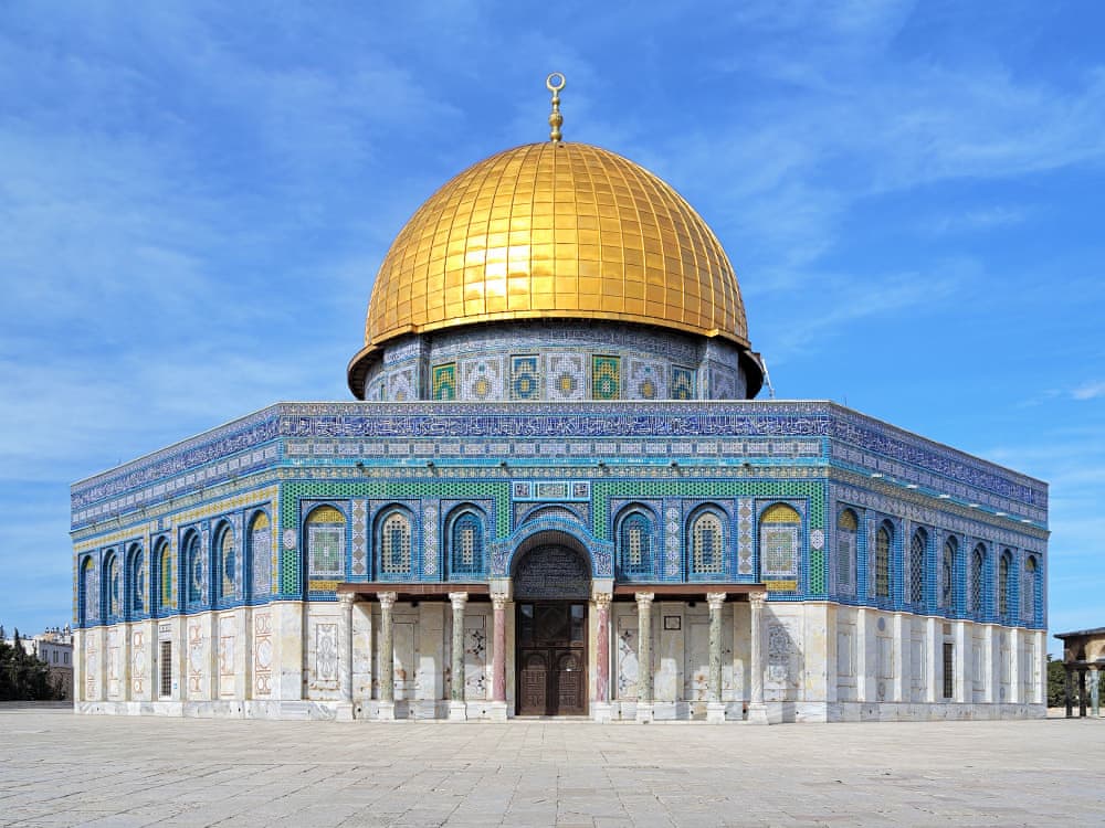 Al-Aqsa Mosque with Dome of the Rock