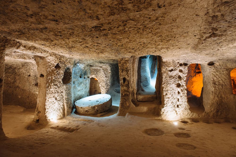 Derinkuyu Underground City in Cappadocia