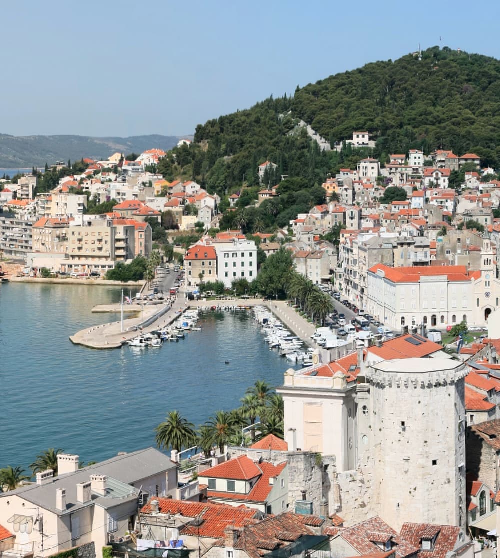 Beautiful and historic coastal city of Split