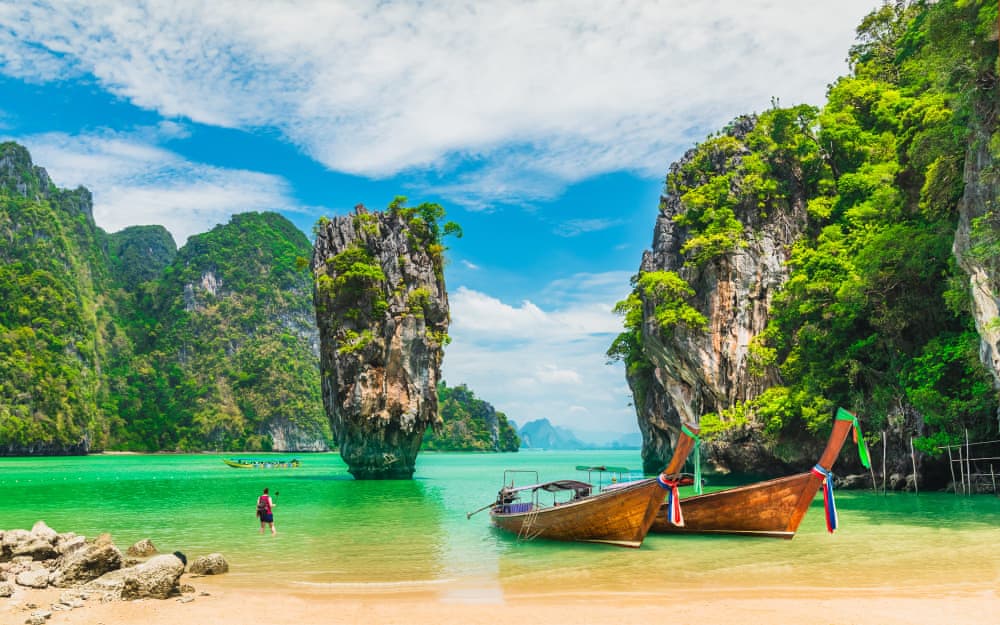 Phuket'te doğal manzara