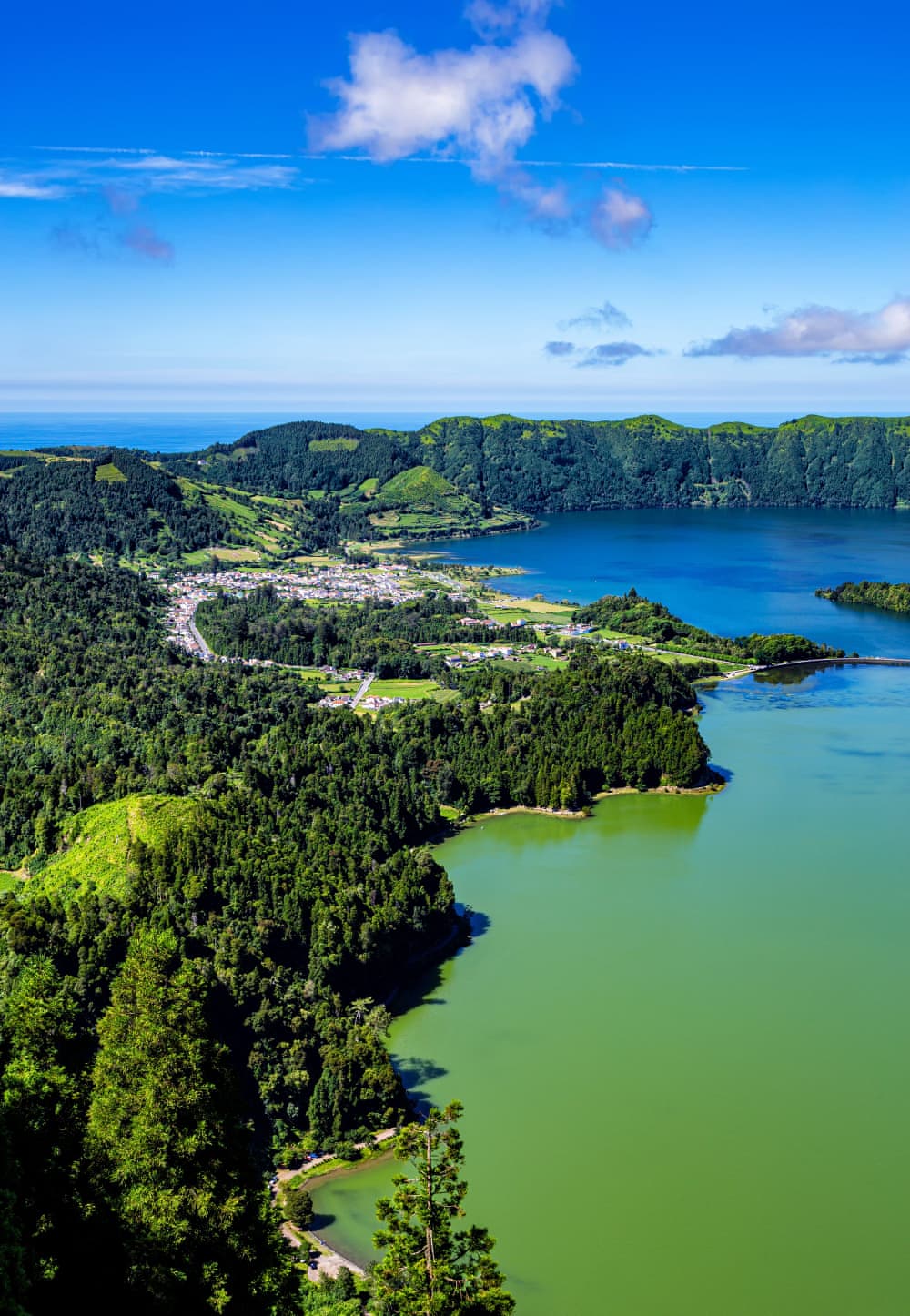 Lagoa das Sete Cidades (Yedi Şehirler Gölü)