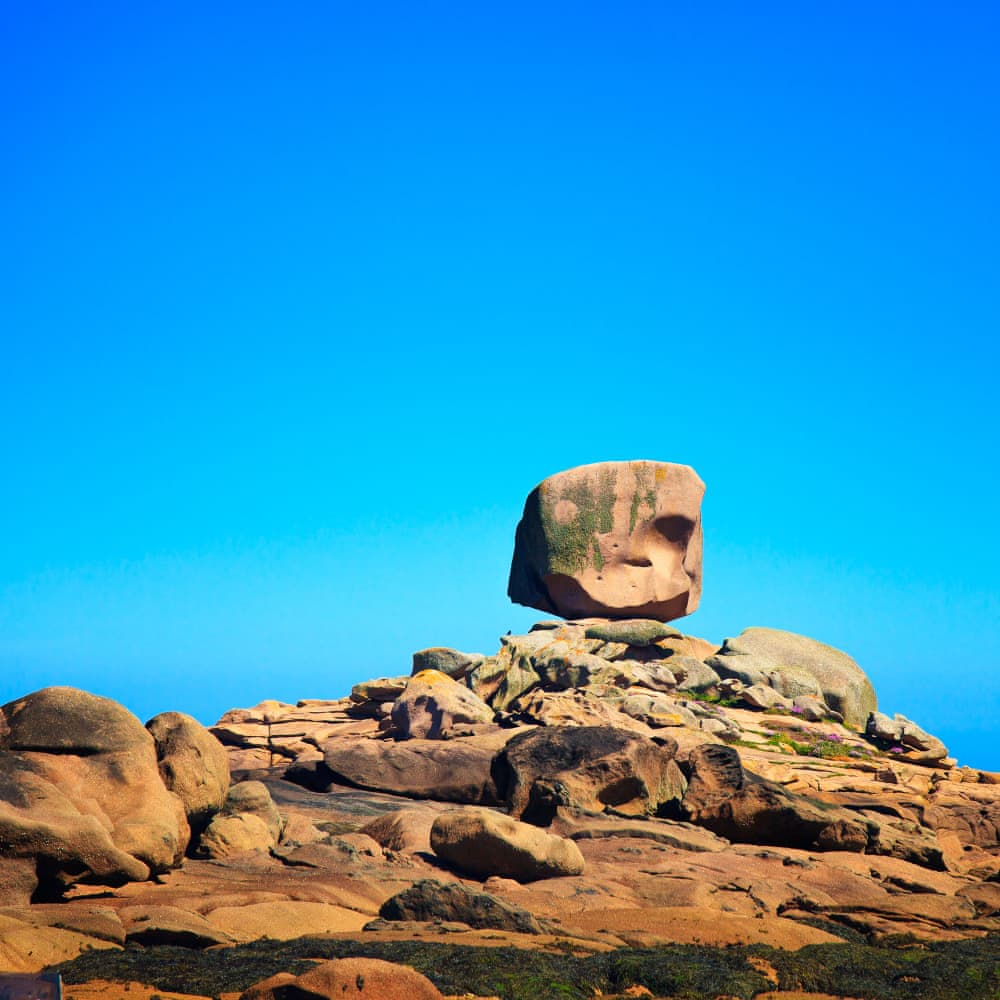 Formes de rochers surprenantes à Trégastel