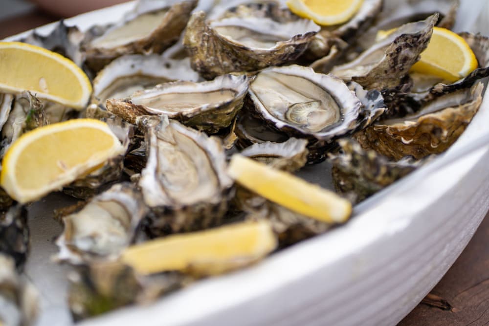 Huîtres au citron