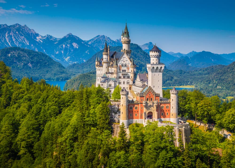 Замок Нойшванштайн