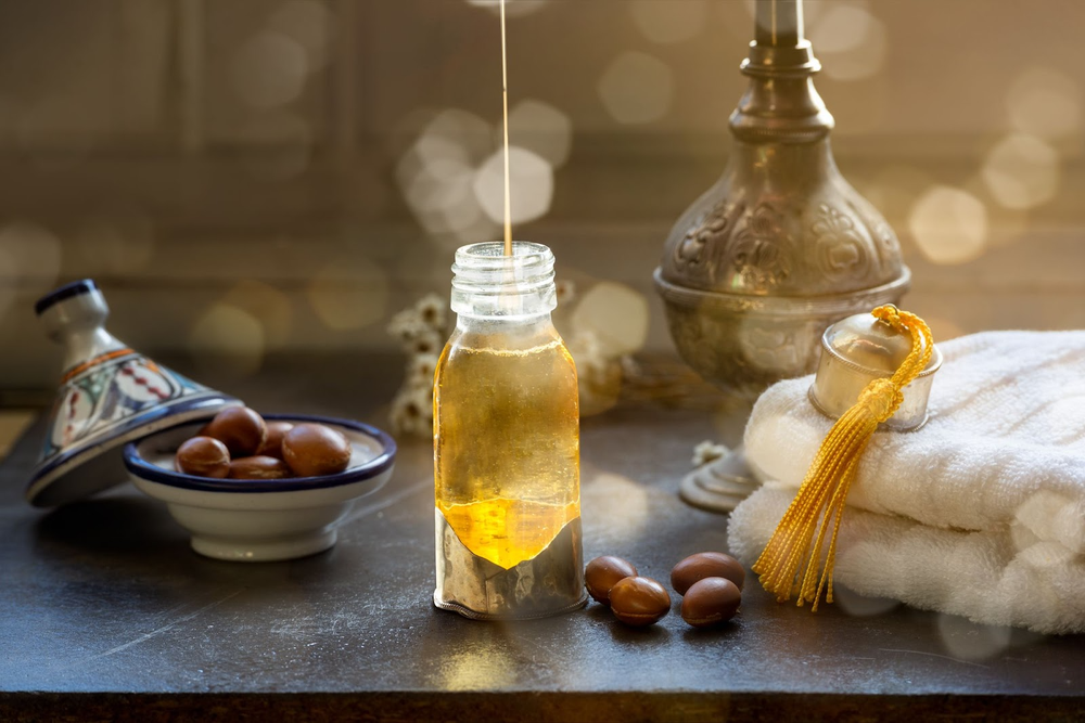 Natural products used during the hammam treatment