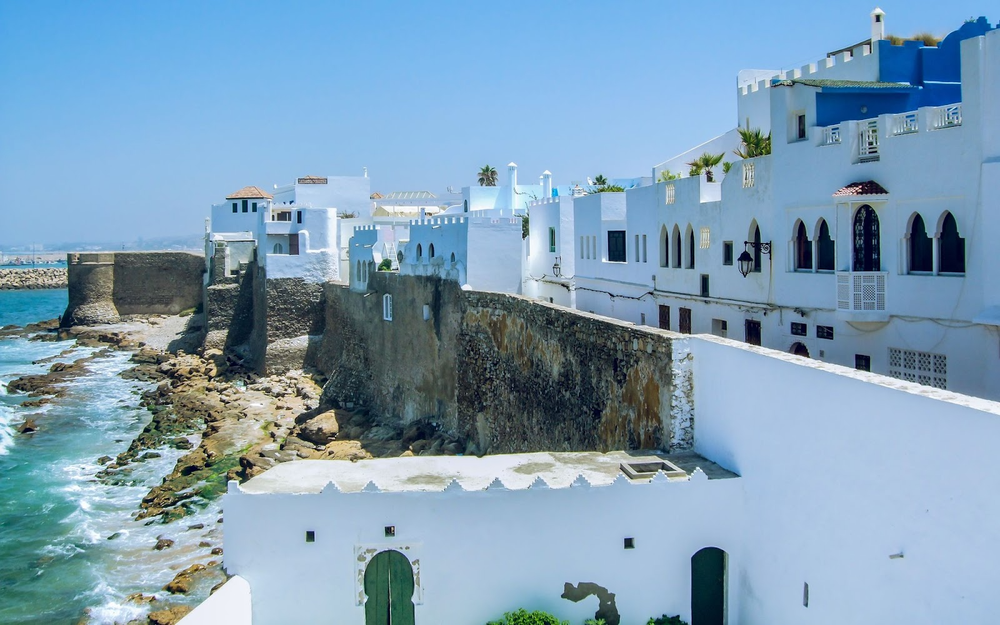 View of the ramparts of Asilah