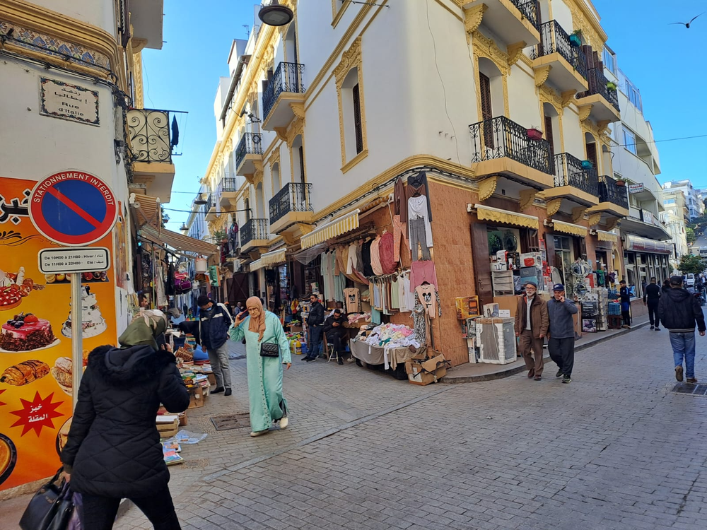 Junction in the Grand Socco Souk