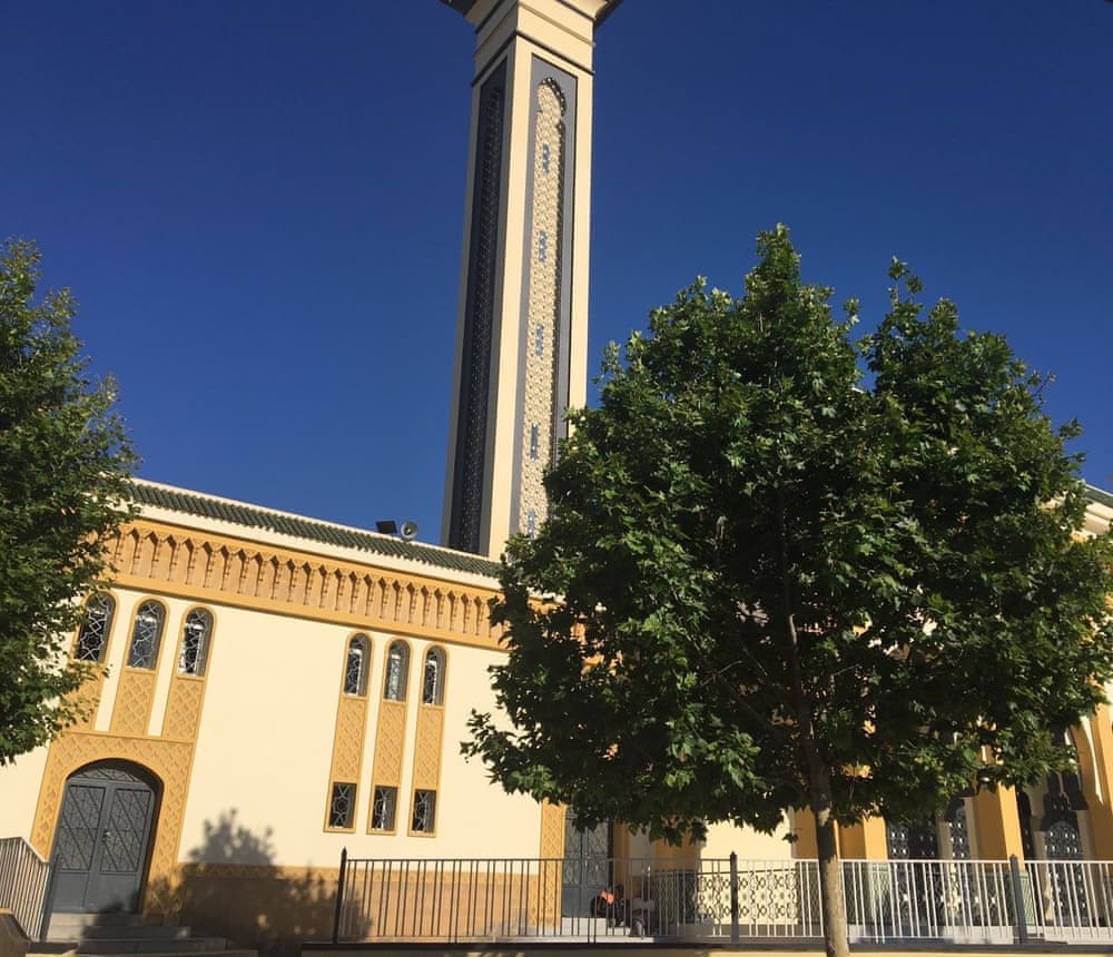 Entrée de la mosquée Syrienne