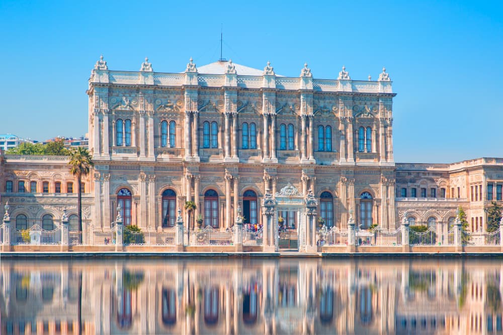 Dolmabahçe Palace view from the Bosphorus, Istanbul