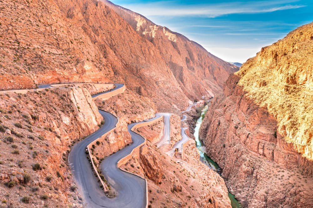 Tal der Dades-Schlucht