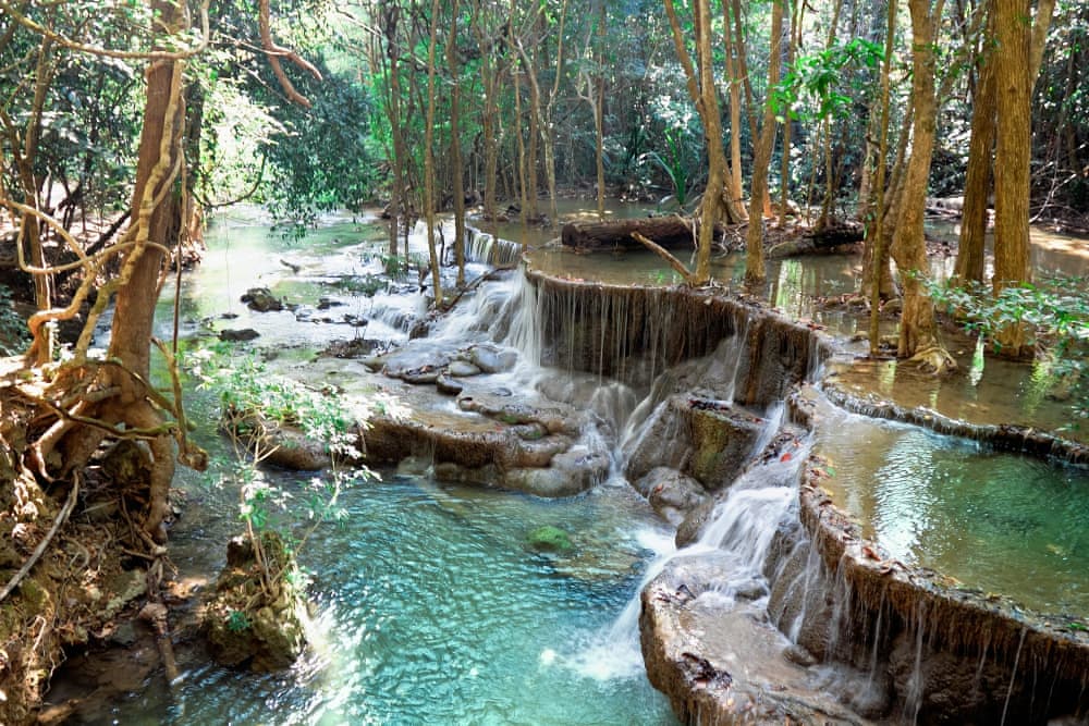 Waterfalls of Erawan National Park