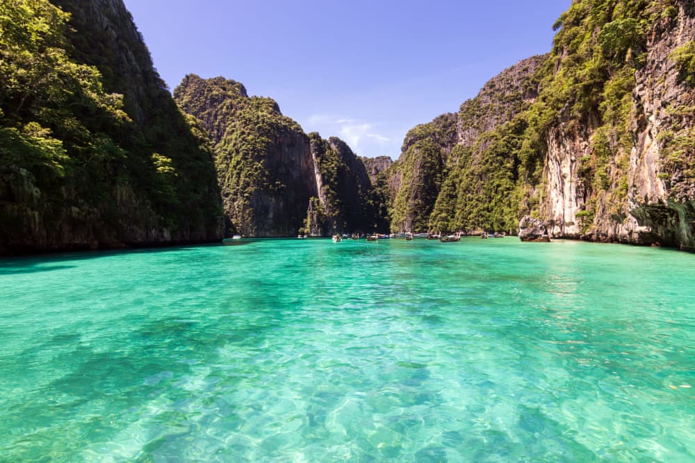 Pileh Lagoon on Phi Phi Le island, Krabi